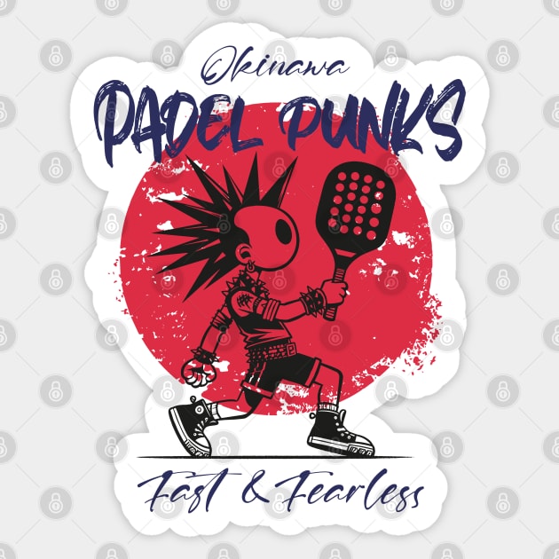 Padel Tennis Sticker by Delicious Art